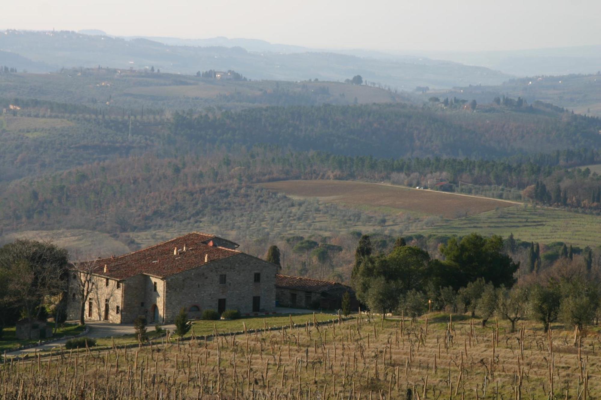 Agriturismo Podere La Cava Mercatale Val Di Pesa Exterior foto